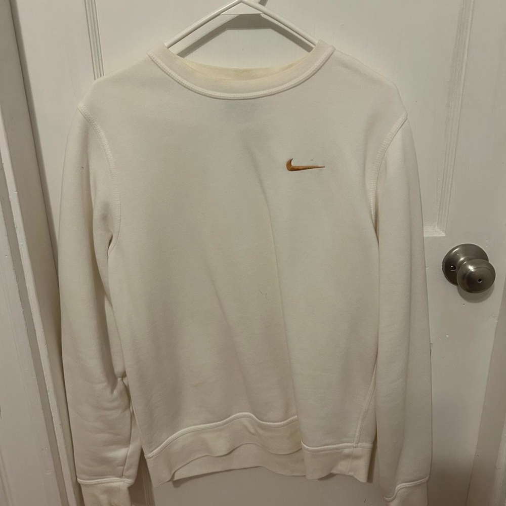 Nike Women's Cream Crewneck Sweater